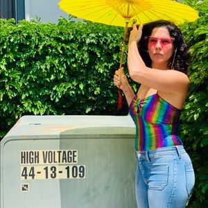 Sexy colorful Bodysuit